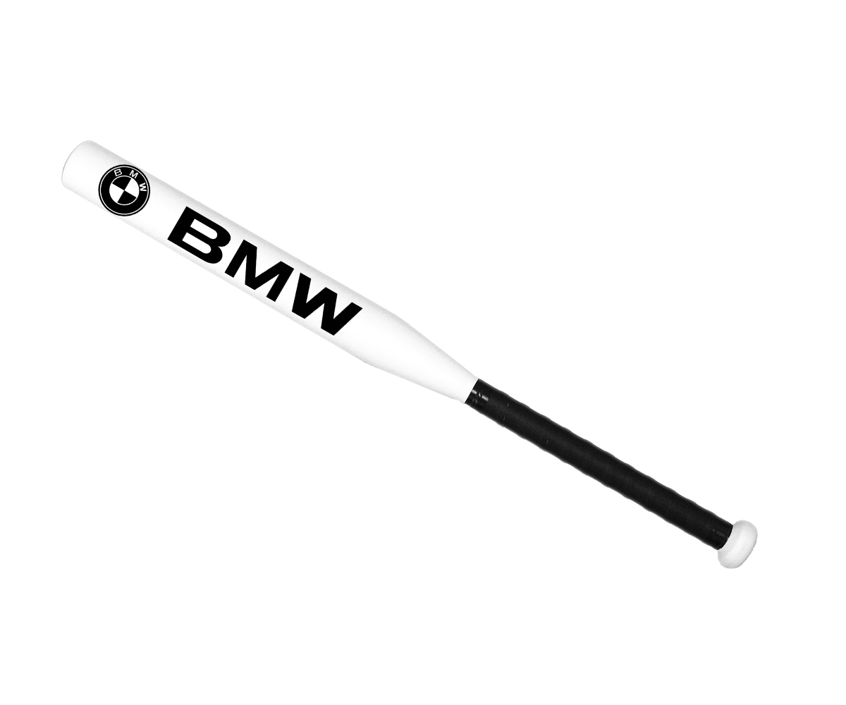 

Бита бейсбольная Avtobita BMW Белая с черной рукояткой +Чехол (BB-BMW-00032)
