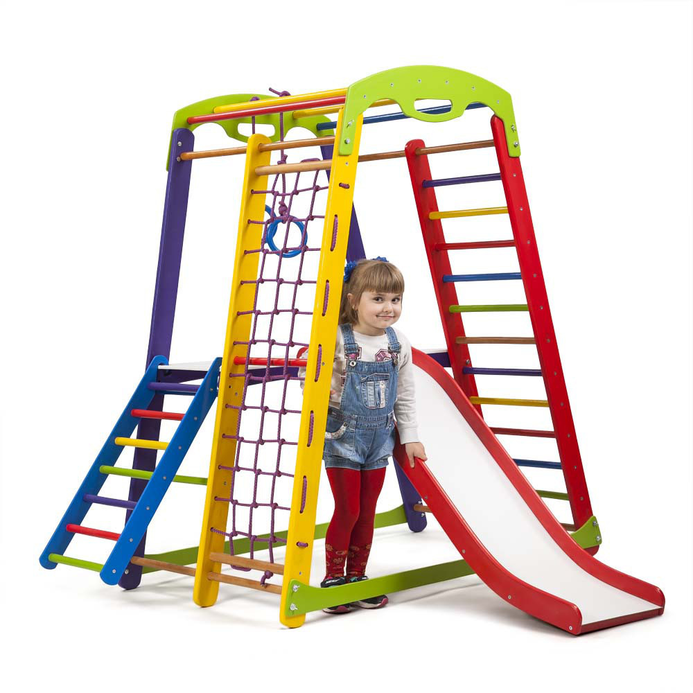 

Детский спортивный уголок SportBaby Кроха 1 Plus 2 150 х 85 х 132 см