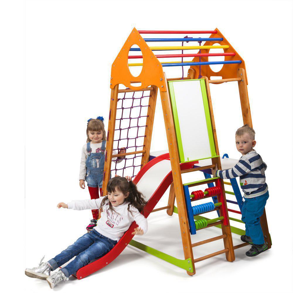 

Детский спортивный комплекс SportBaby BambinoWood Plus 3 170 х 85 х 132 см