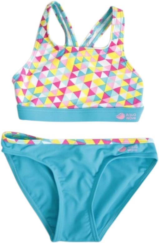 

Купальник AquaWave Rodani Jr 140 см Triangle Print/Blue