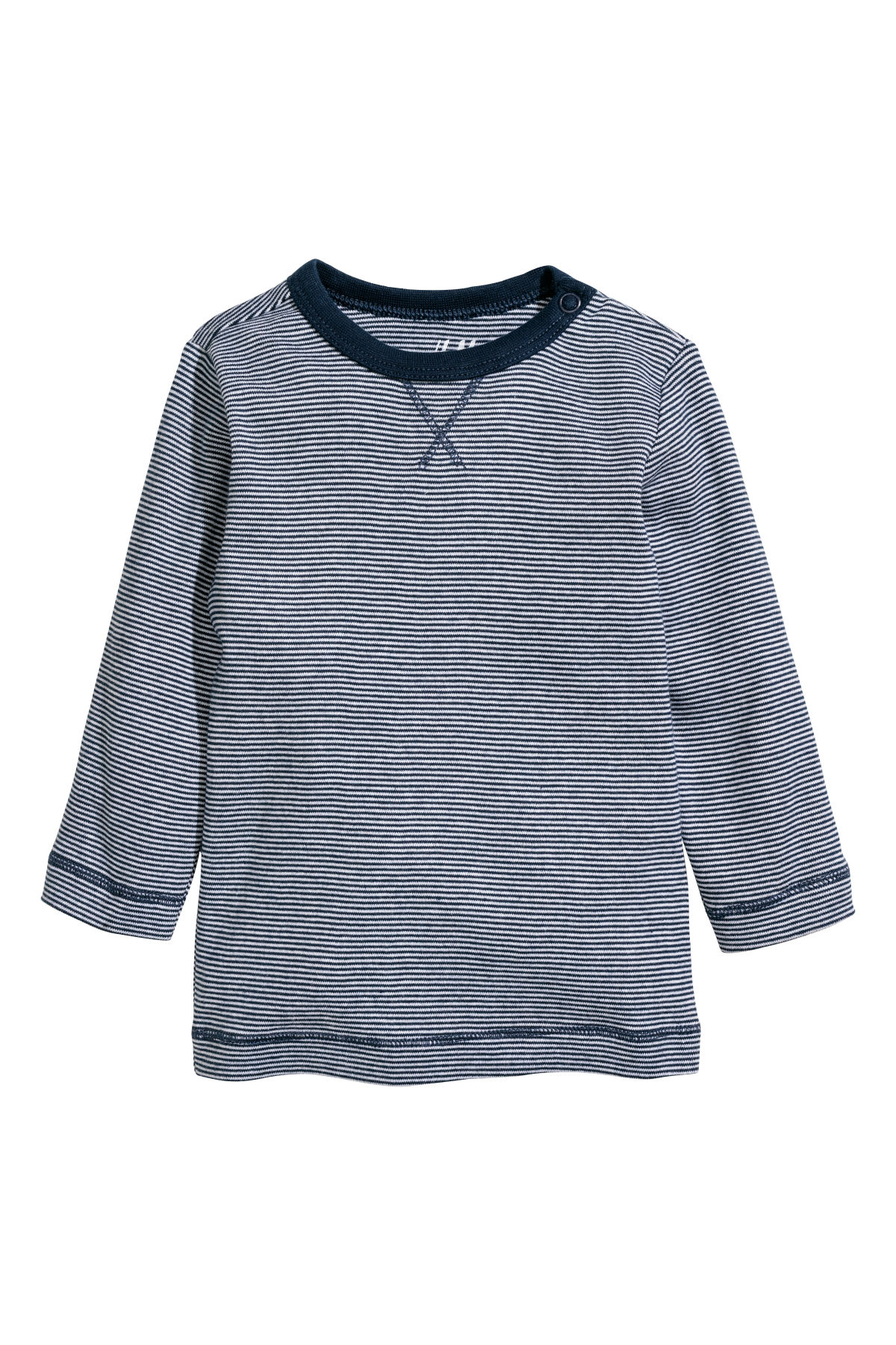 

Лонгслив H&M 50см синий полоска 5236077