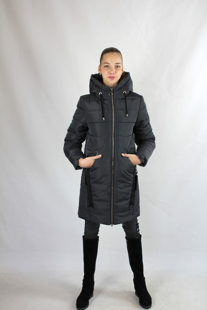 

Зимняя куртка к-53, цвет черный, Murenna Furs, размер 46