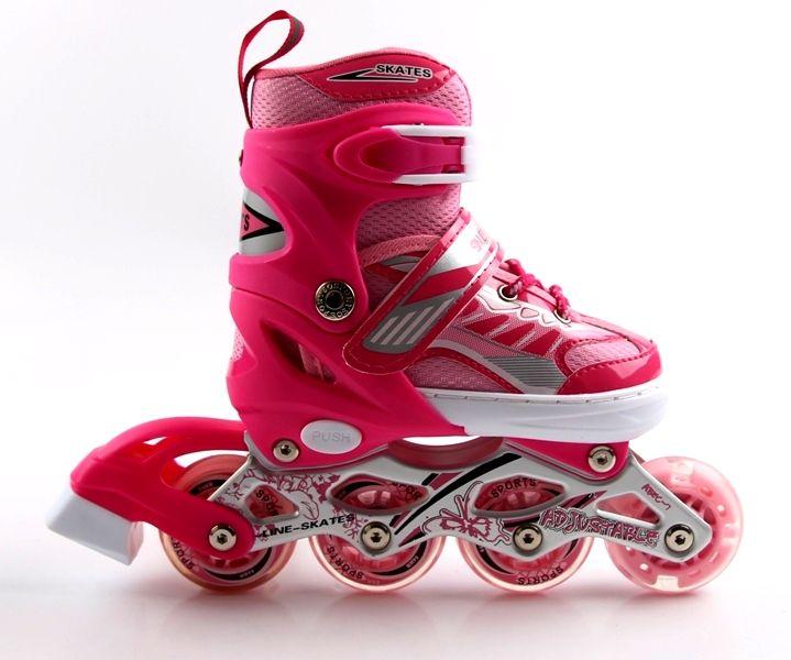 

Роликовые Коньки Детские Раздвижные Happy 2 размер 29-33 Pink (SD 1541065576-S)
