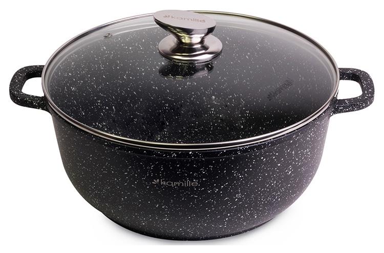 

Кастрюля Kamille Landes 4.5л с литыми алюминиевыми ручками Original (PSG_KM-4405)