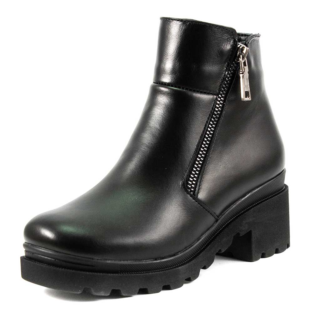 

Ботинки демисезон женские SND SDAZ-P3 черная кожа (38)