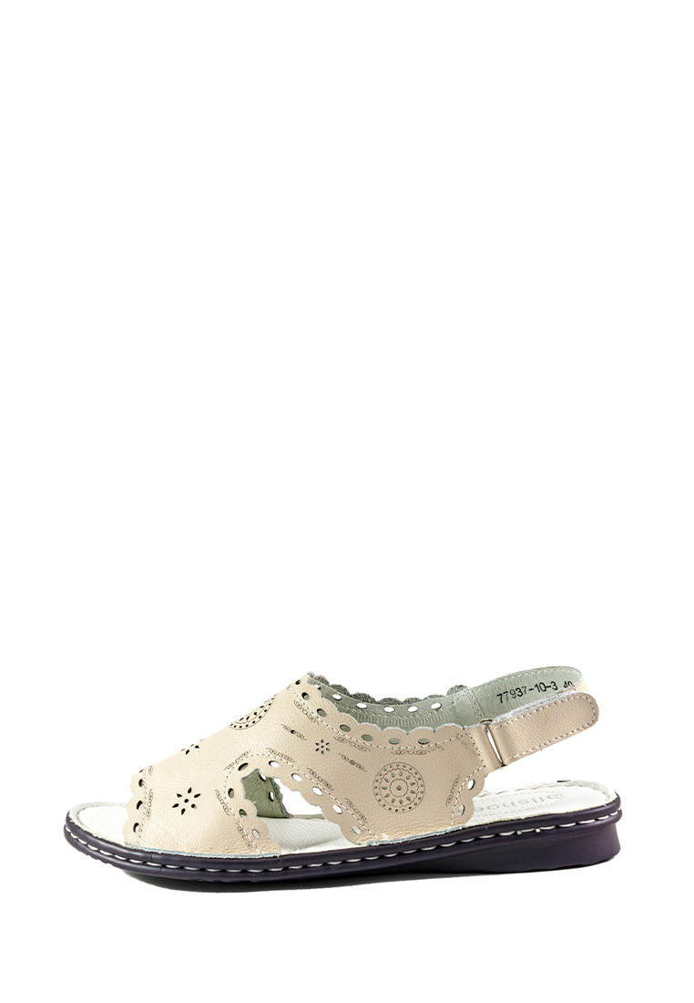 

Босоножки женские Allshoes 77937-10-3 бежевый (41)