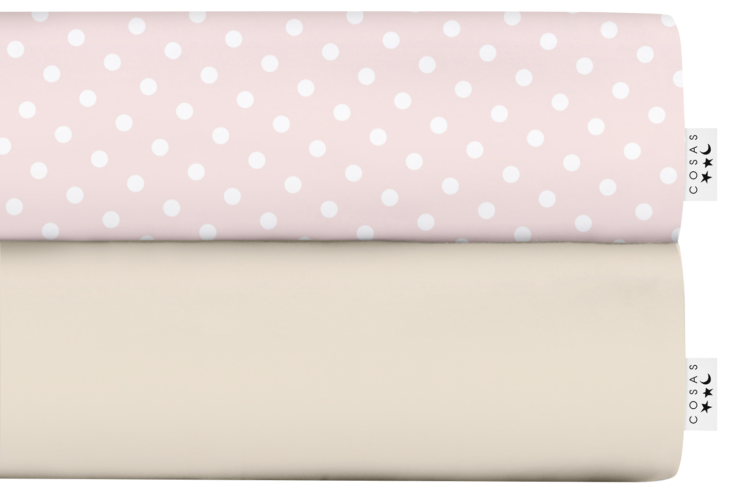 

Набор простыней Cosas Set Sheet Beige Dots Rose 155х240 2 шт