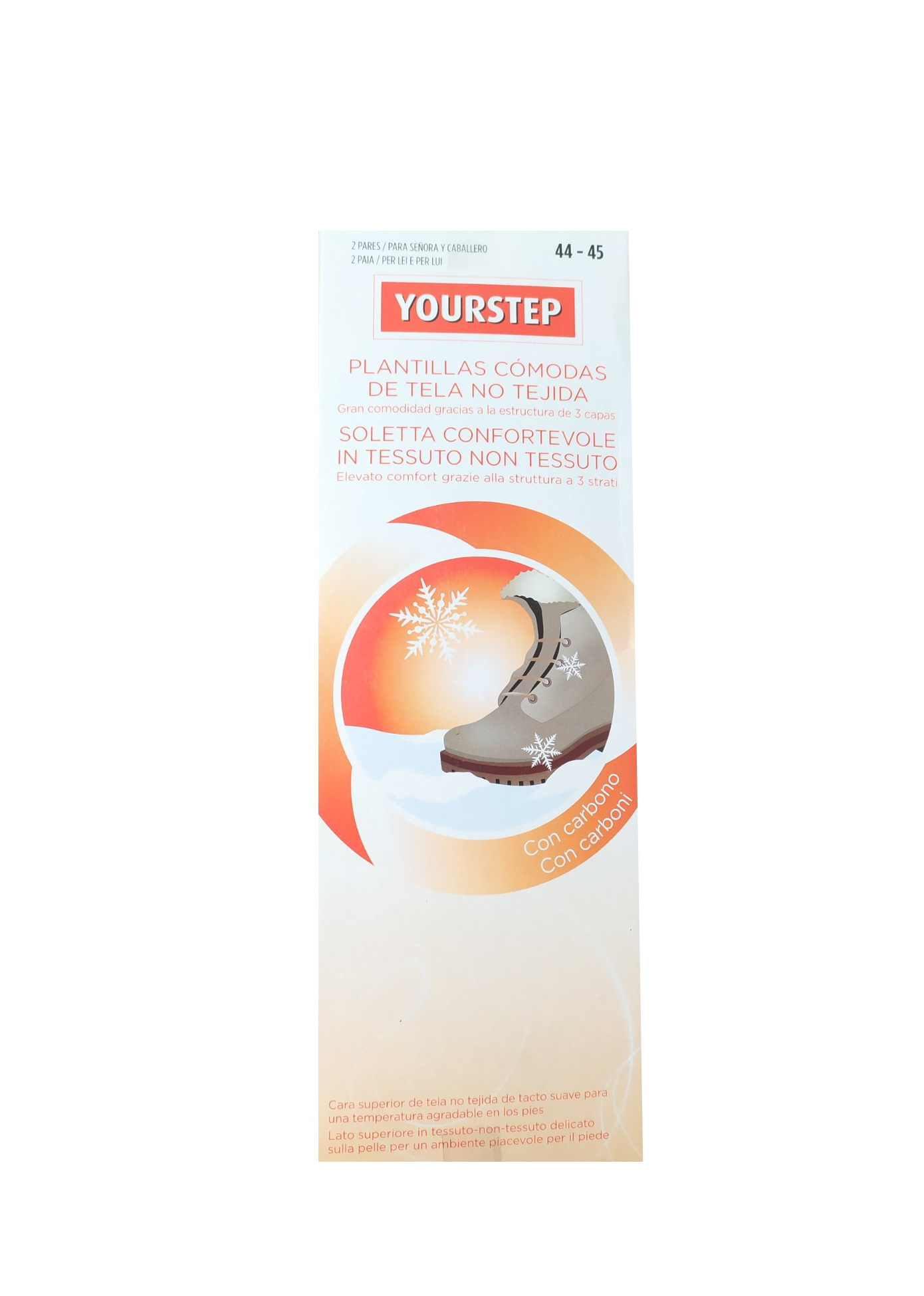 

Стельки (2 пары) Yourstep 40-41 Коричневый 32000000218540