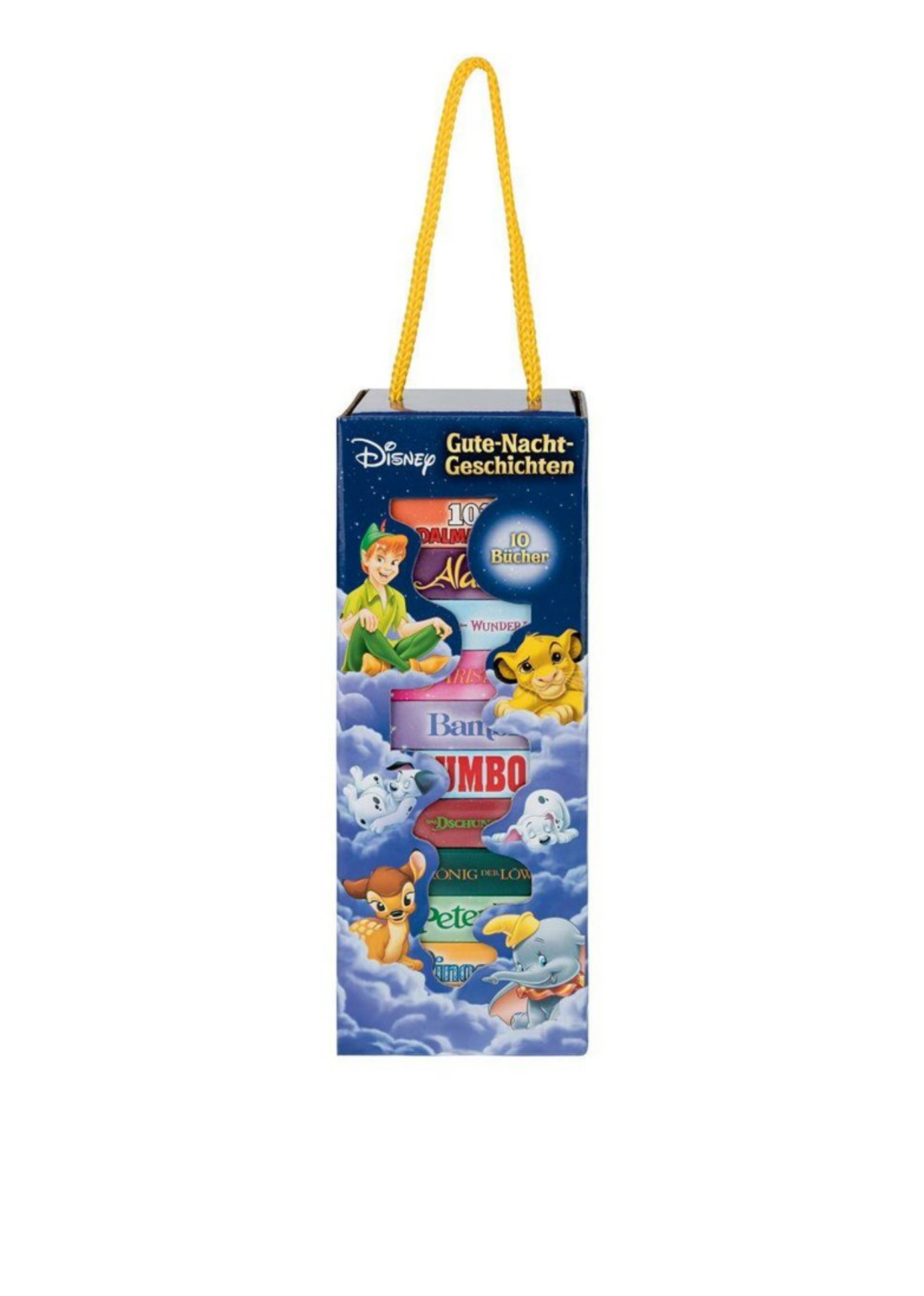 

Книжная башня с 10 книгами Disney 7,5х7,5х7,5см Разноцветный 32000000217758