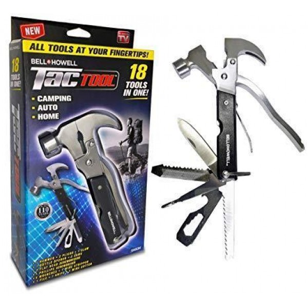 

Мультитул с молотком TAC TOOL универсальній 18 в 1 (88)
