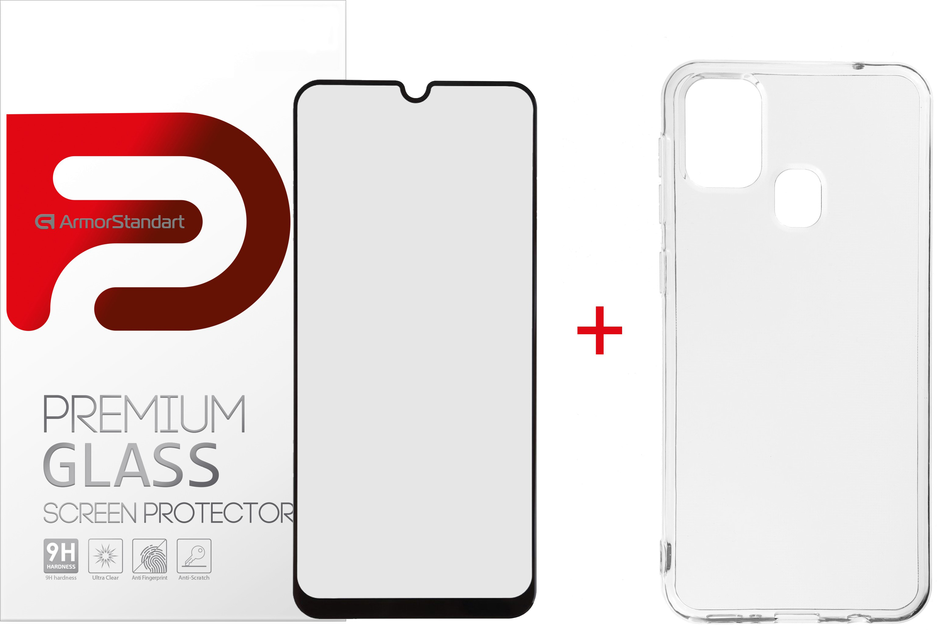 

Комплект панель + стекло Armorstandart для Samsung Galaxy M31 Transparent