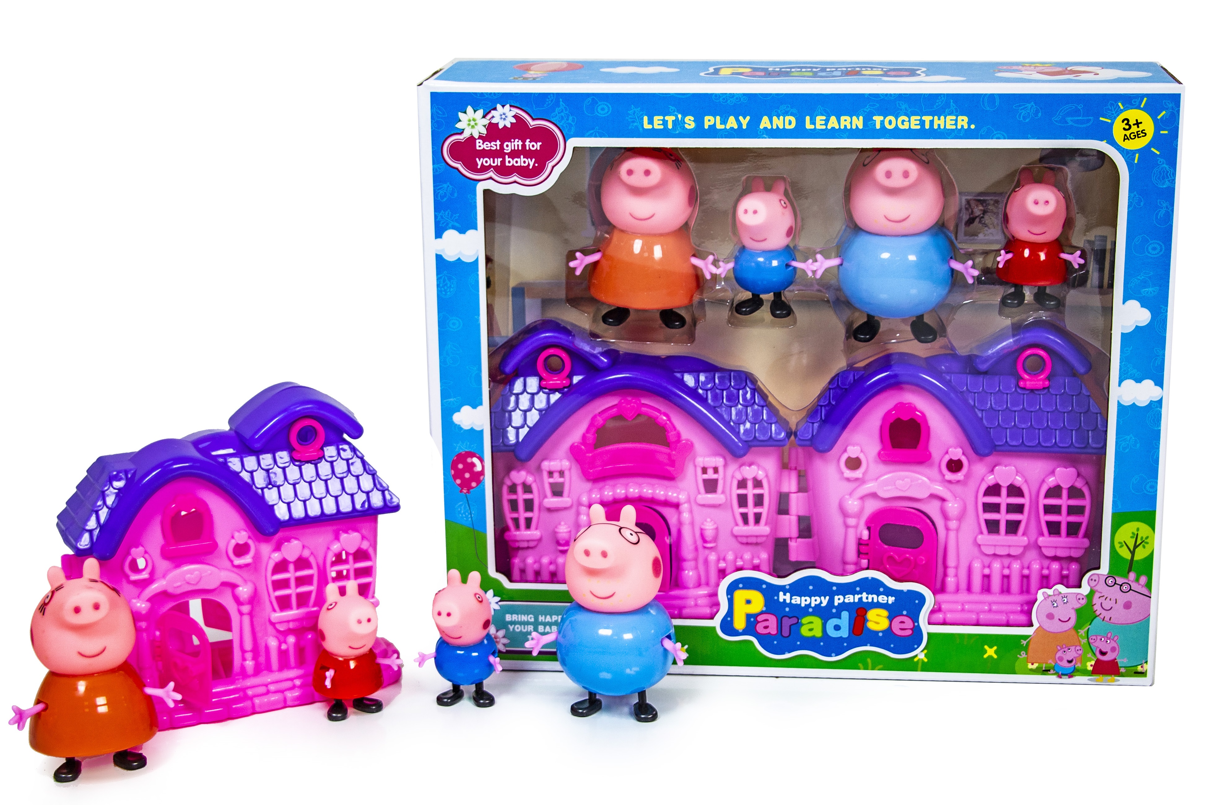 

Игровой набор "Свинка Пеппа с домиком" (1839964485)