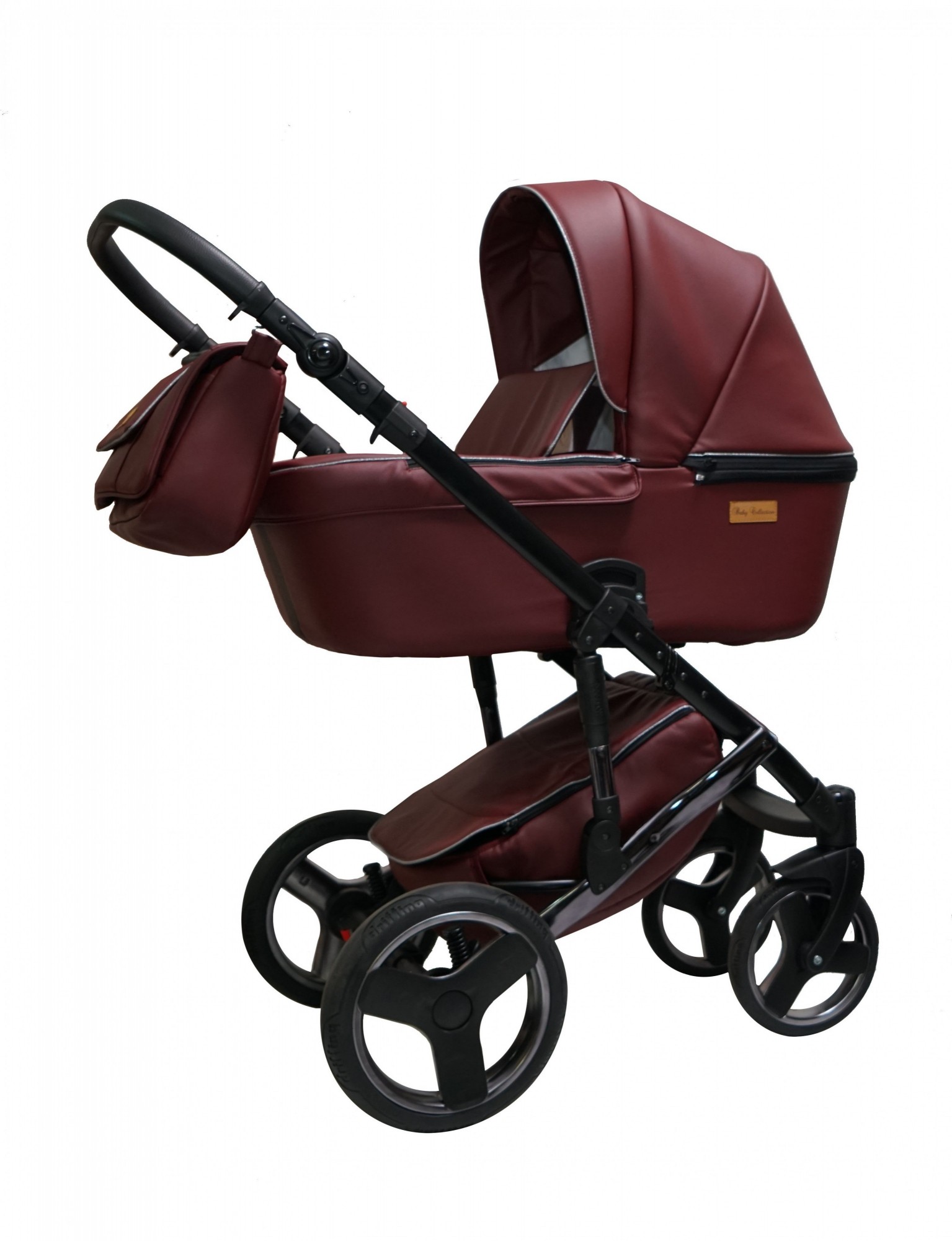 

Коляска Mikrus Zara 14 2 в 1 Бордовый