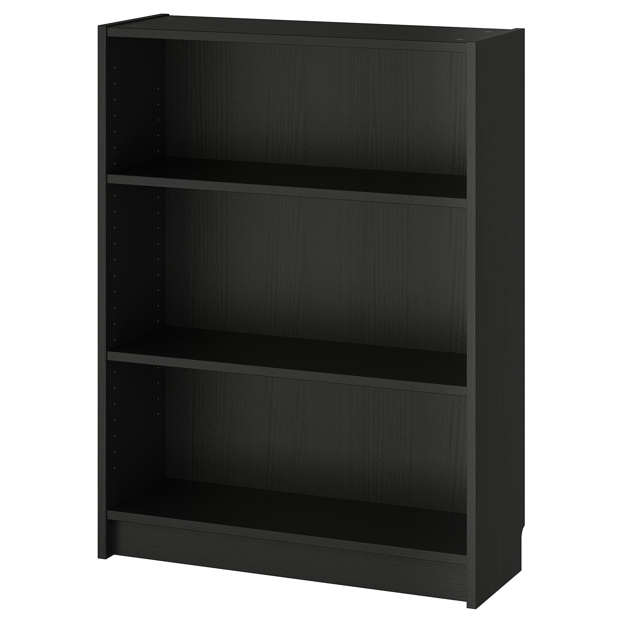 

Стеллаж для книг IKEA BILLY черно-коричневый 80x28x106 см 702.638.42