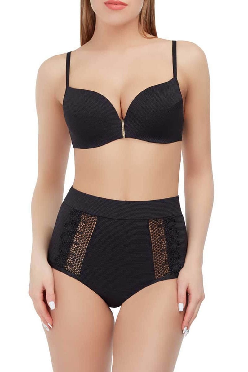 

Плавки слип Marc & Andre 4(L) Чёрное макраме