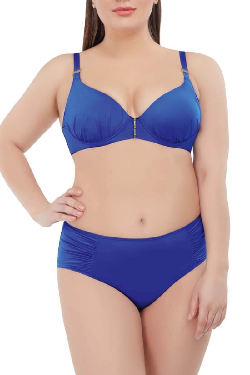 

Купальник push up, плавки слип Marc & Andre 50C/2XL Синий Электрик