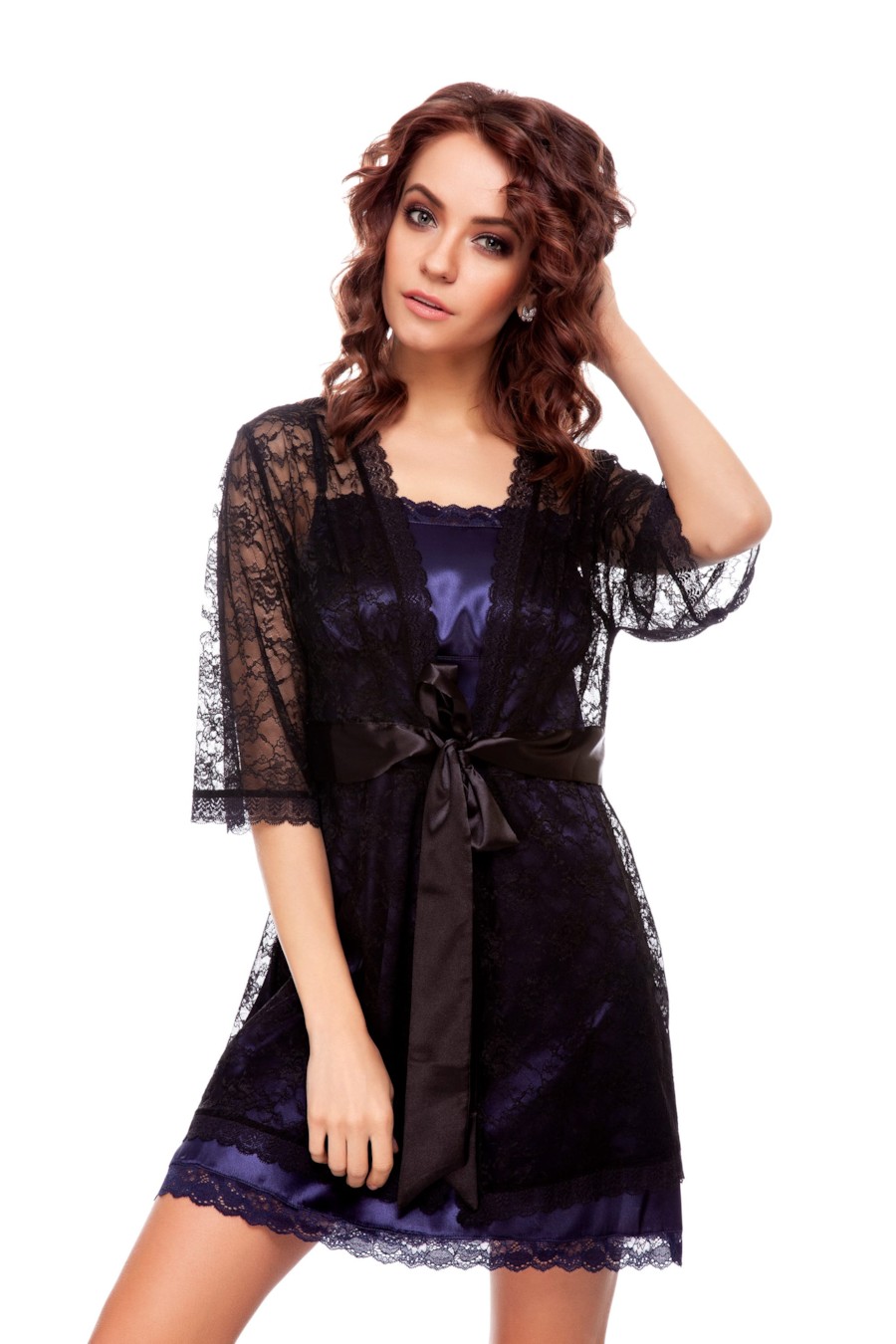 

Халат Fleri 48(XL) Чёрный