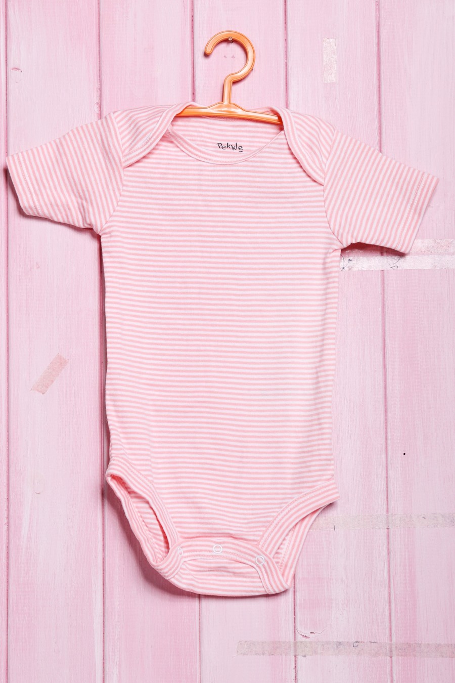 

Бодик с коротким рукавом, хлопок Pekkle (см) Розовый полоска, Бодик с коротким рукавом, хлопок Pekkle 80(см) Розовый полоска