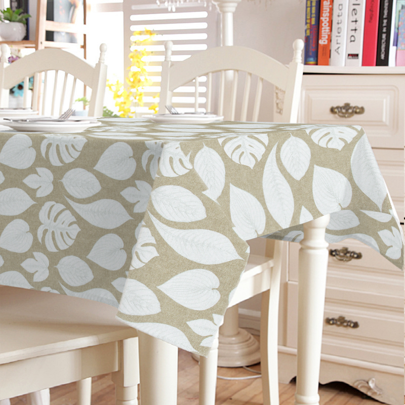 

Скатерть с акриловой пропиткой Fibratex White Leaves TT164640 140x220