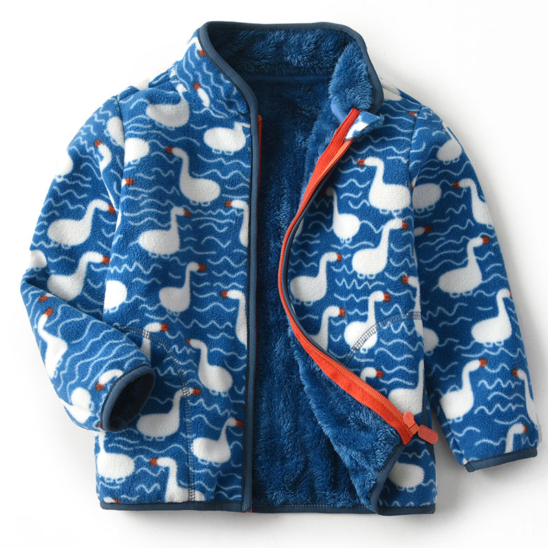 

Кофта детская флисовая утепленная Swan Berni Kids (90) Синий