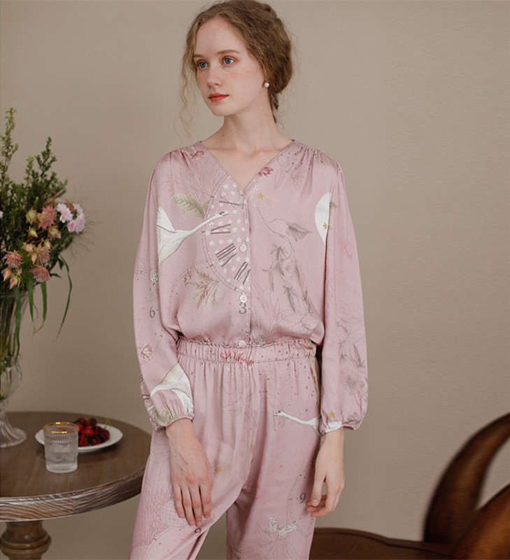 

Пижама женская Dream time Berni Fashion (XL) Розовый