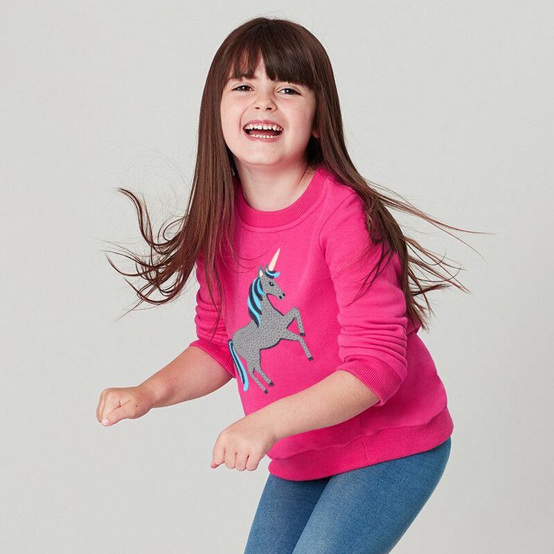 

Свитшот для девочки утепленный Nice unicorn Little Maven (110 / 5 лет) Розовый