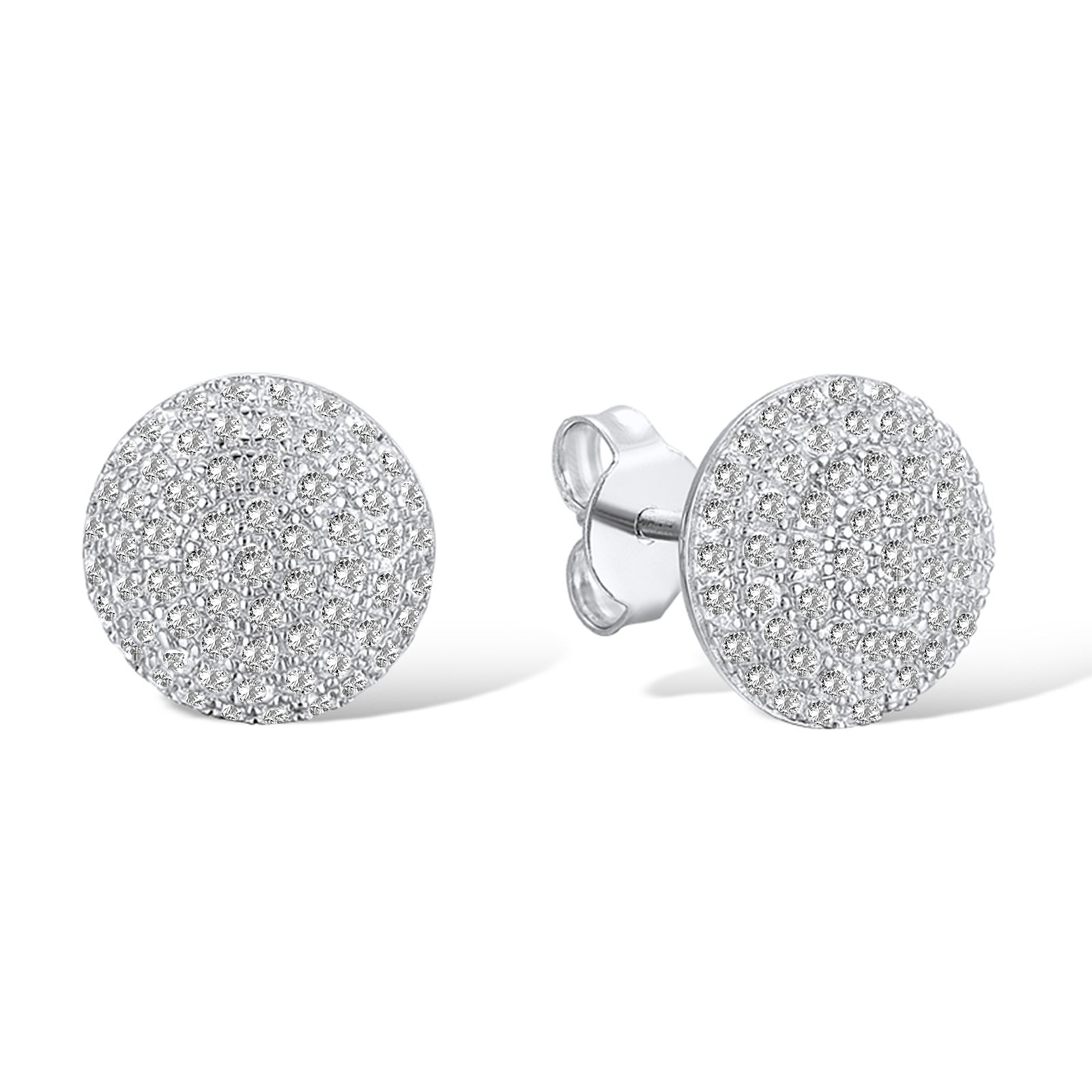 

Серьги из серебра с куб. циркониями 1745006