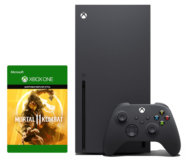 

Xbox Series X 1Tb + Mortal Kombat 11