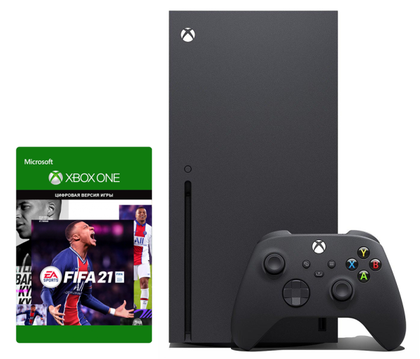 

Xbox Series X 1Tb + FIFA 21