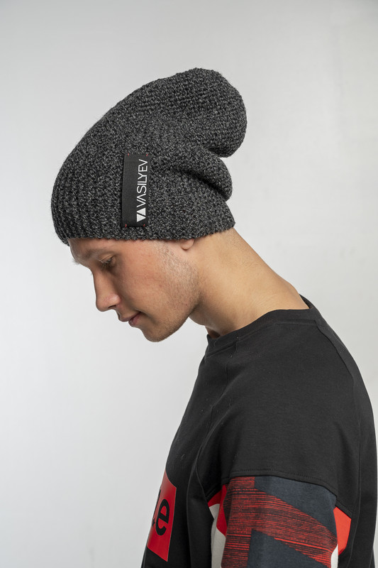 

Шапка БИНИ VASILYEV for Man  Серая ручная вязка, Шапка БИНИ VASILYEV for Man One size Серая ручная вязка