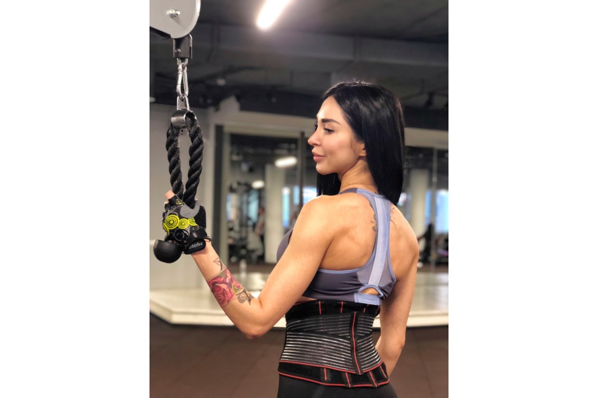 

Пояс аэропреновый с ребрами жесткости спортивный SPORT REMED R888 размер XL