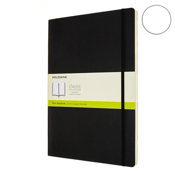 

Блокнот Moleskine Classic А4 черный QP643