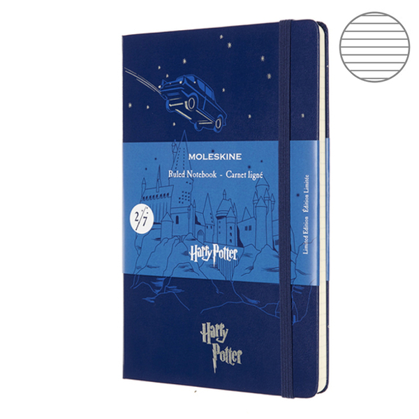 

Блокнот Moleskine Harry Potter средний синий LEHP02QP060B