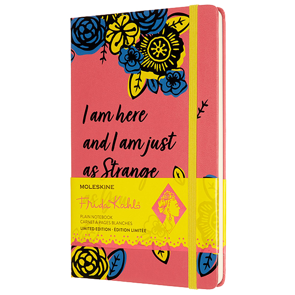

Блокнот Moleskine Frida Kahlo средний нелинованный LEFKQP062