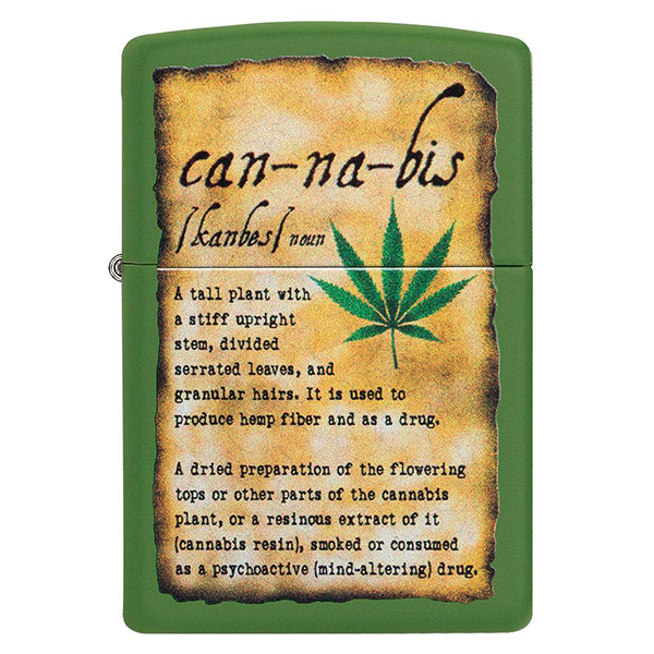 

Зажигалка Zippo 228 Cannabis Design