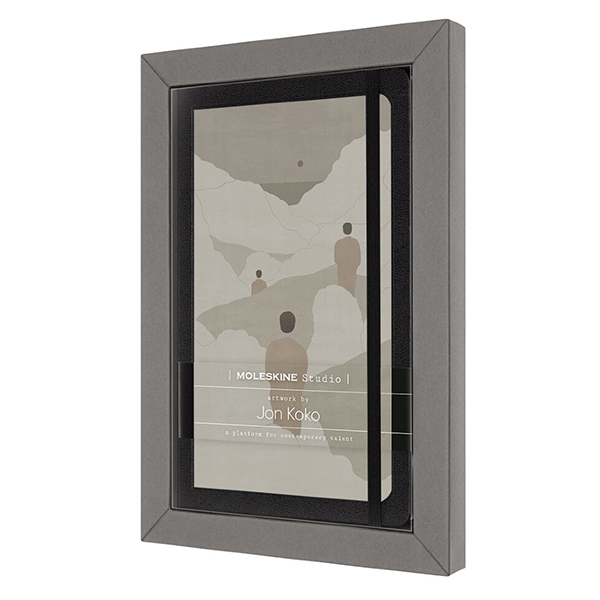 

Блокнот Moleskine STUDIO средний в линию Jon Koko MS01JKQP060