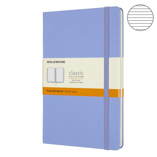 

Блокнот Moleskine Classic средний голубой QP060B42