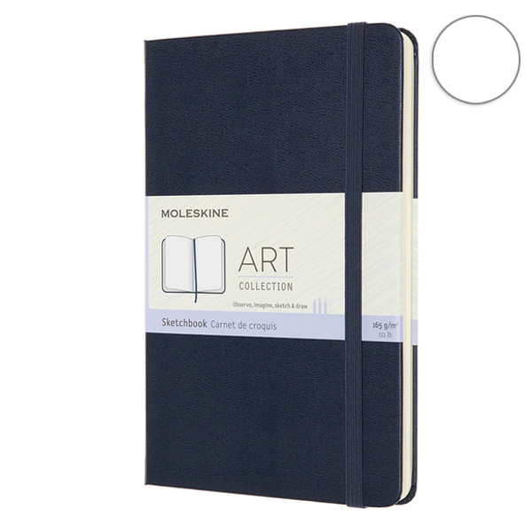 

Блокнот Moleskine Art средний синий ARTQP054B20