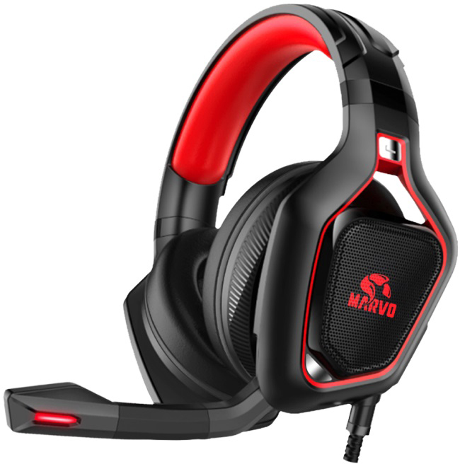 

Наушники MARVO HG8960 PRO Red-LED