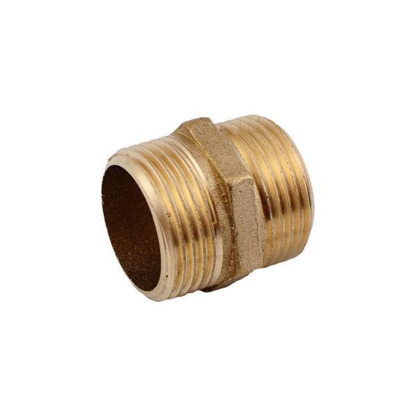 

Ниппель латунь Никифоров 1/2"Н x 1/2"Н удлиненный (001003) (10 шт.)