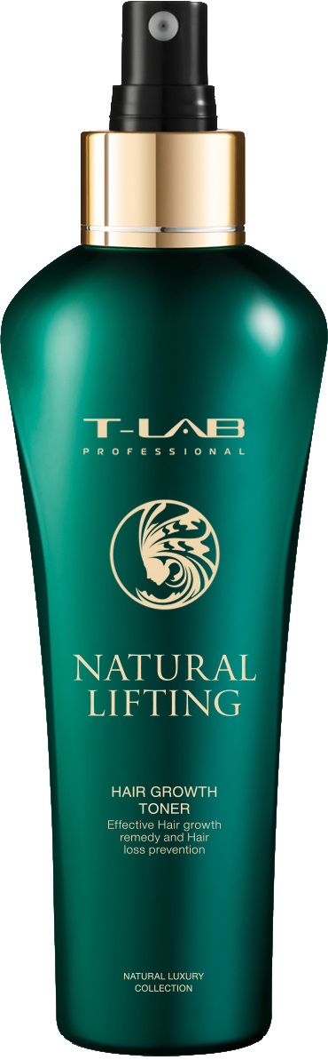 Акція на Тоник для волос T-LAB Professional Natural Lifting Hair Growth Toner для мгновенного объема, увлажнения кожи головы и долговременого роста волос 150 мл (5060466663022) від Rozetka UA