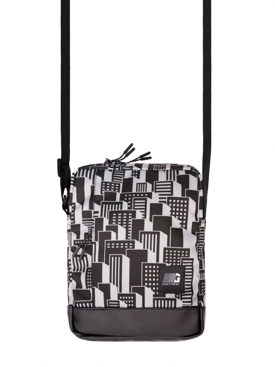 

Сумка через плечо GARD MESSENGER COPYLEATHER megapolis 4/18 черный 495