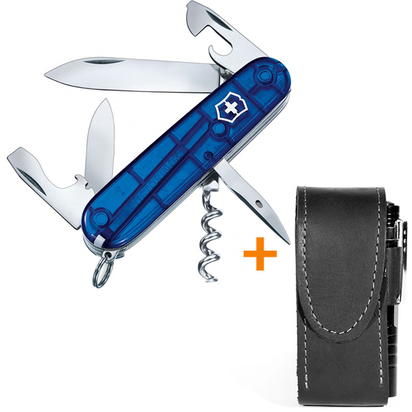 

Комплект Нож Victorinox Spartan 1.3603.T2B1 + Чехол с фонариком Police