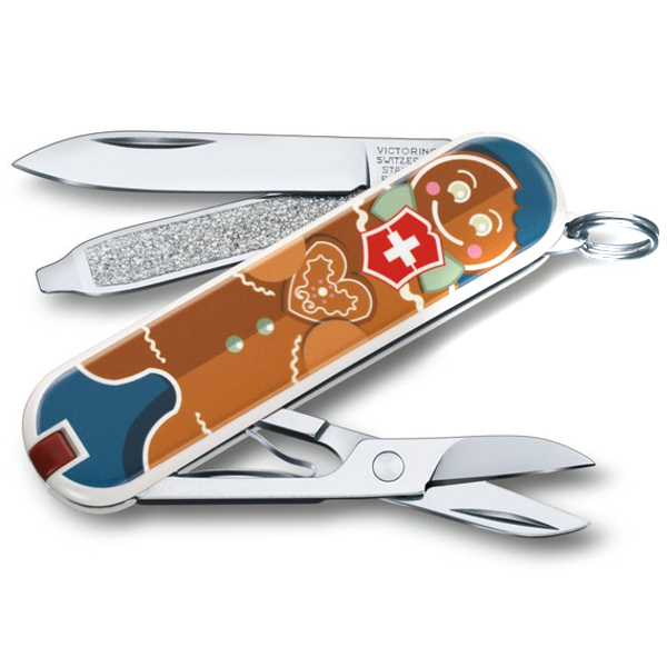 

Складной нож Victorinox Classic LE "Gingerbread Love" 5,8 см 0.6223.L1909