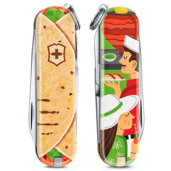 

Складной нож Victorinox Classic LE "Mexican Tacos" 5,8 см 0.6223.L1903