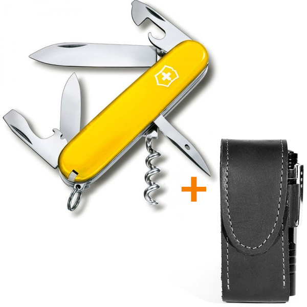 

Комплект Нож Victorinox Spartan 1.3603.8 + Чехол с фонариком Police
