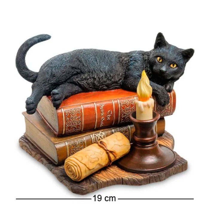 

Декоративная статуэтка Кот на книгах Veronese AL32496