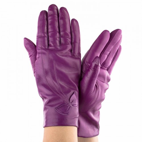

Женские перчатки кожаные GlovesUA мод.038 черные 8,5