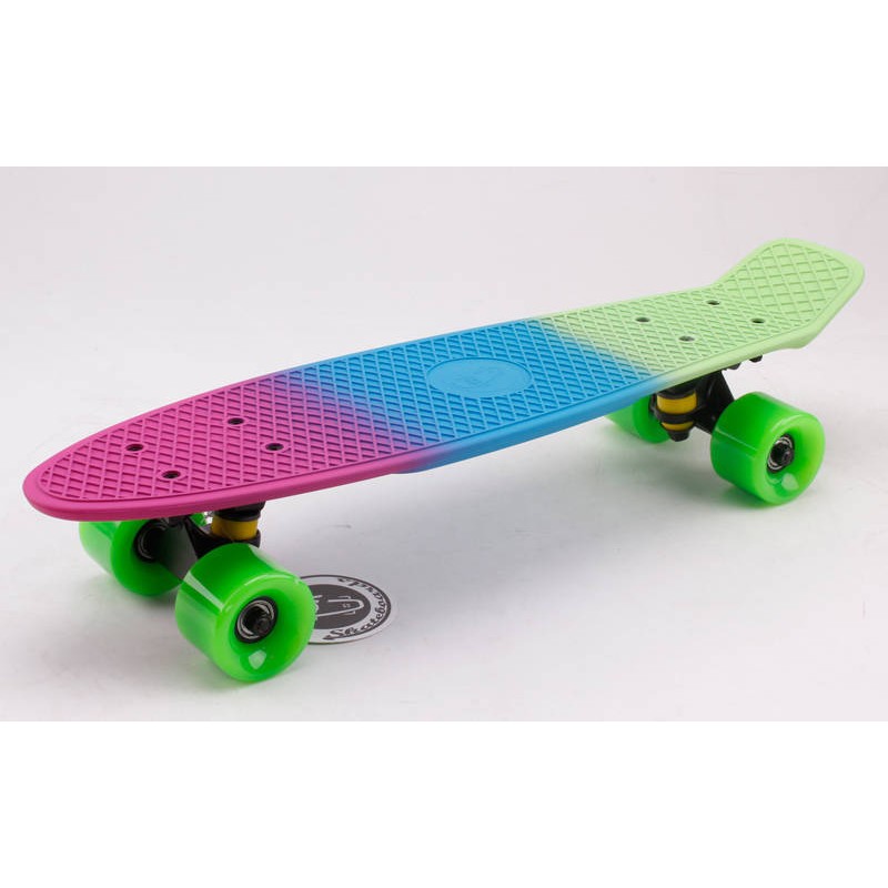 

Скейтборд пластиковый PLAYBABY Penny Rubber Soft Fish 22in, код: SK-412-1