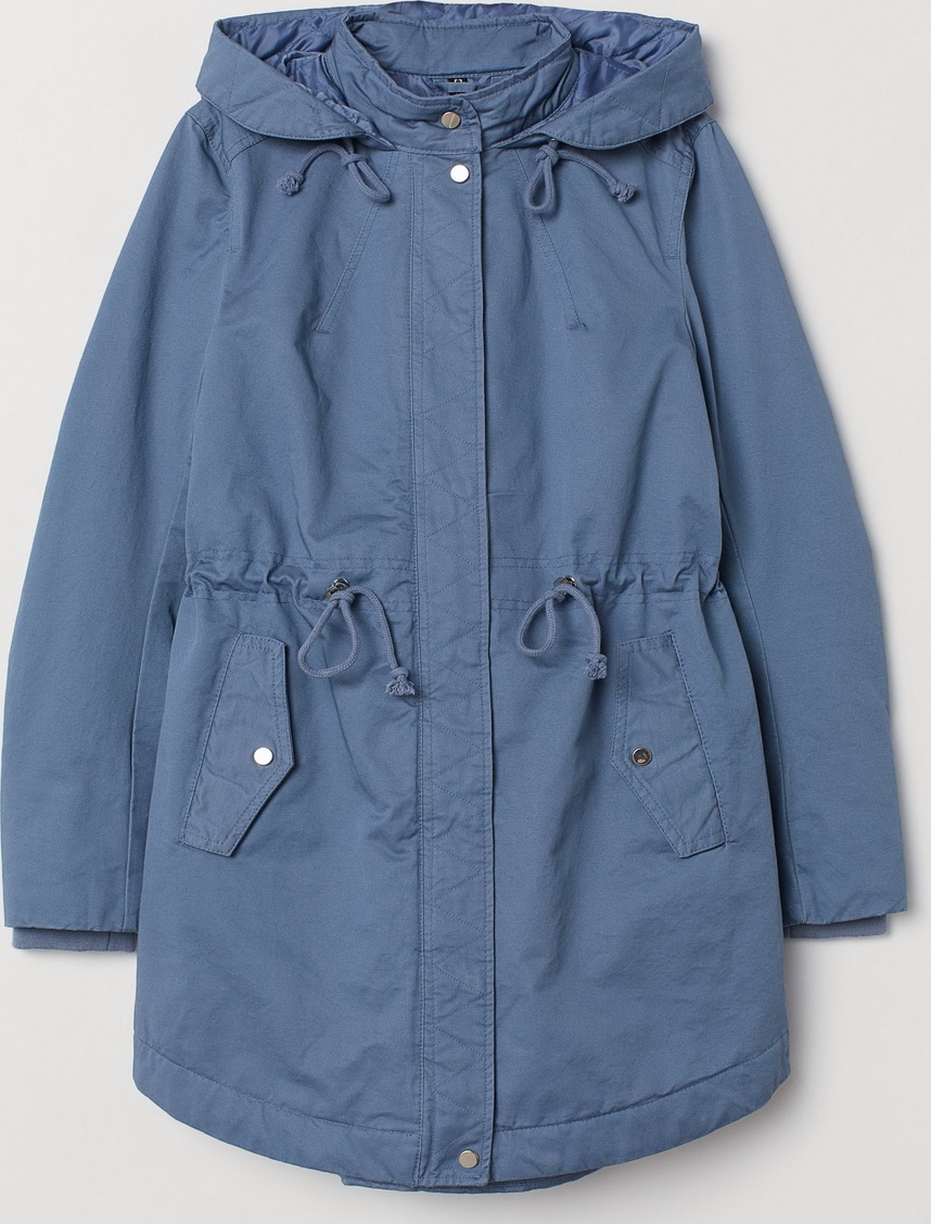 

Парка H&M 0699621-9 40 Голубая